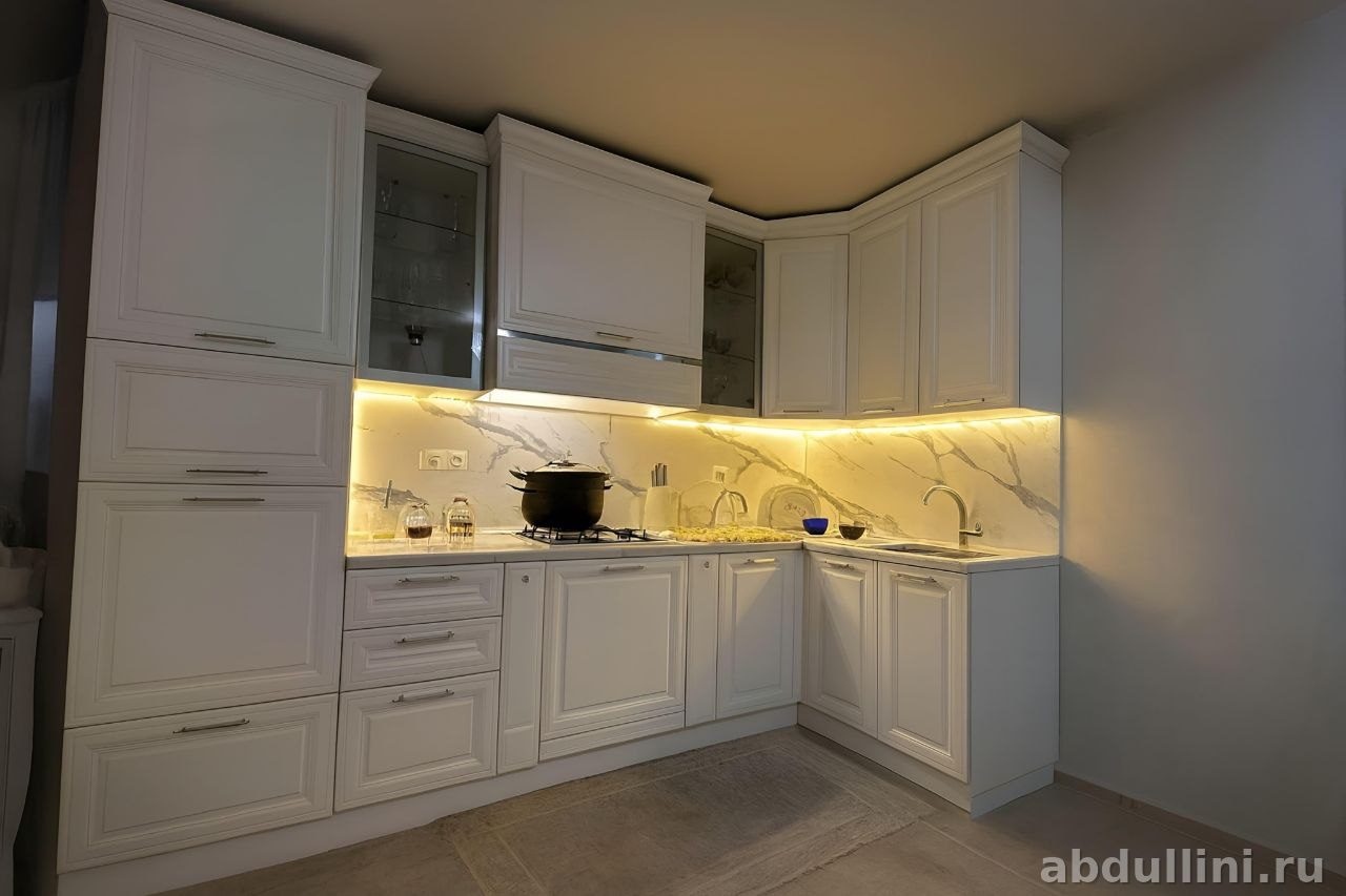 Кухня «Анна» 300/140—2/240 серебро — мебель от производителя в Дагестане — купить в Дагестане