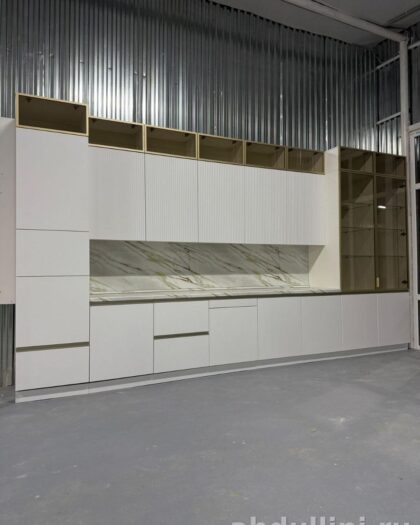 Кухонный гарнитур Мария — мебель на заказ в Дагестане белый — купить в Дагестане