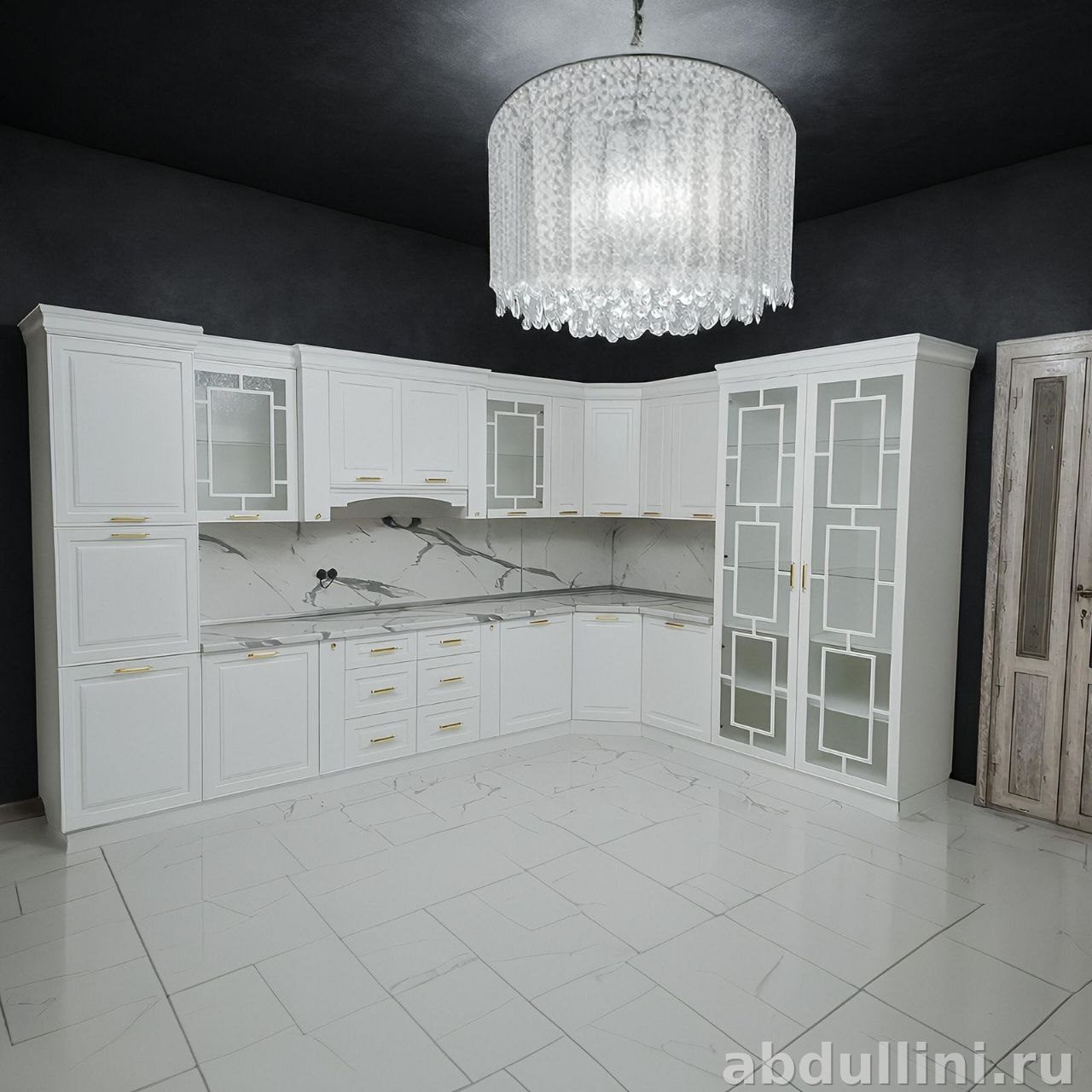 Кухня «Люкс-Лайф» 395/275—450/210 — мебель на заказ в Дагестане