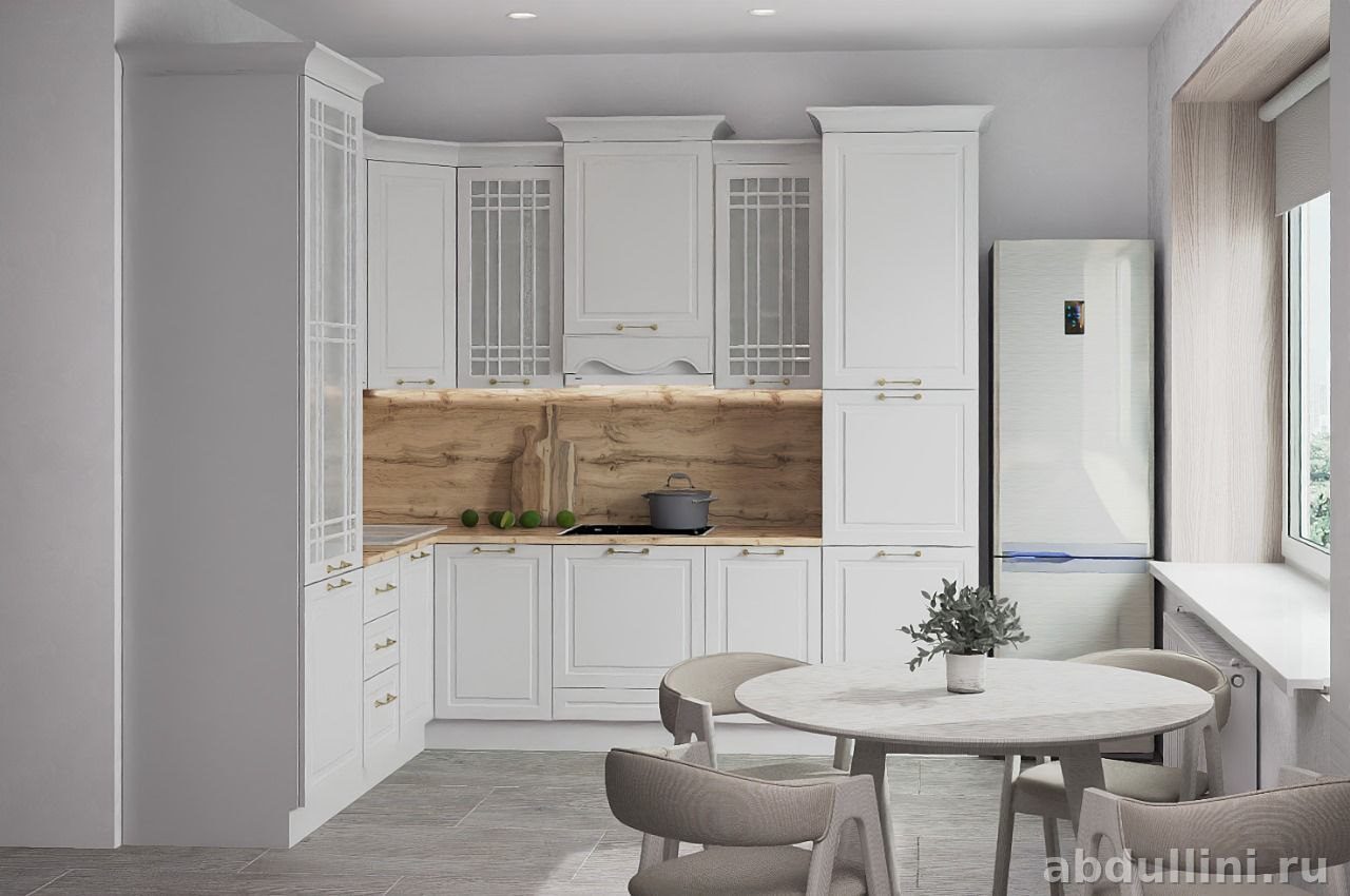 Кухня "София" белая — мебель на заказ в Дагестане — купить в Дагестане