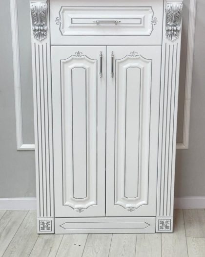 Обувница «Исанта» белая глянцевая купить в Махачкале