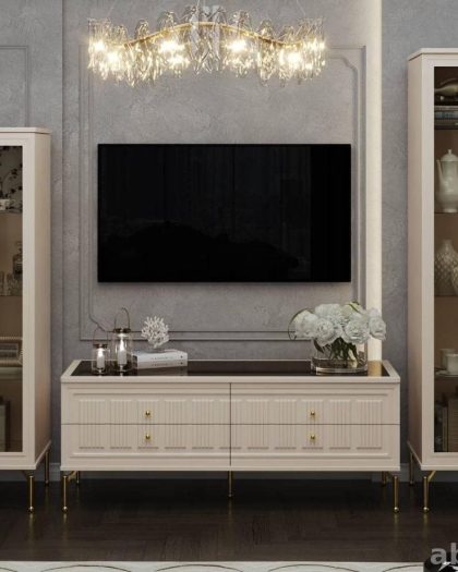 ТВ-группа «Замирает» бежевая - купить мебель в Махачкале