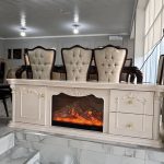 Тумба с камином в современном стиле купить в Махачкале — купить в Дагестане — фото 1