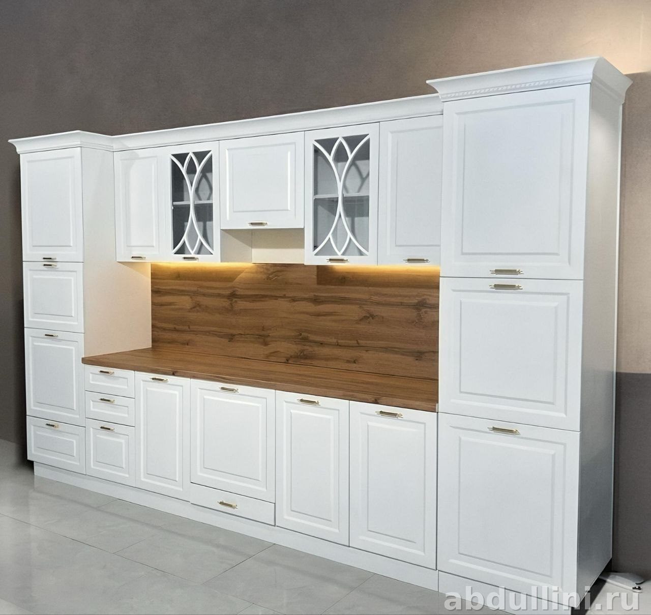 Кухня «Луиза» 360 см с пеналами — мебель на заказ в Дагестане — купить в Дагестане