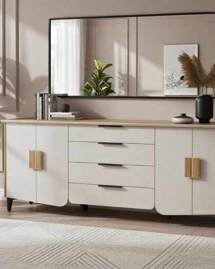 Комод с зеркалом «САБРИНА» — купить в Дагестане — купить в Дагестане