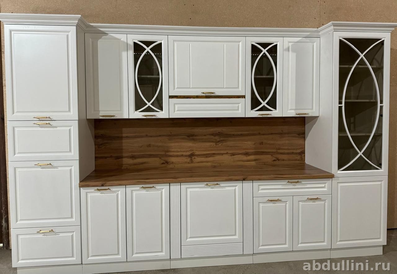 Кухня Анна — белая кухня из крашеного МДФ в Дагестане — купить в Дагестане