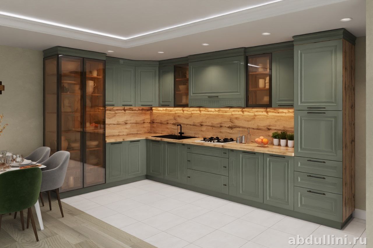 Кухня «Амадеус» в Дагестане — мебель от производителя