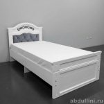 Кровать «Илона» односпальная, белая — купить в Дагестане — купить в Дагестане