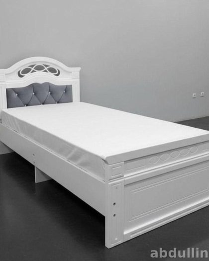 Кровать «Илона» односпальная, белая — купить в Дагестане — купить в Дагестане