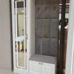 Прихожая Прага — белый мебельный комплект с зеркалом — купить в Дагестане