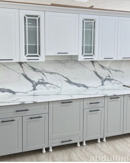 Кухня Астра 2.6 метра с мраморной столешницей в Дагестане — купить в Дагестане