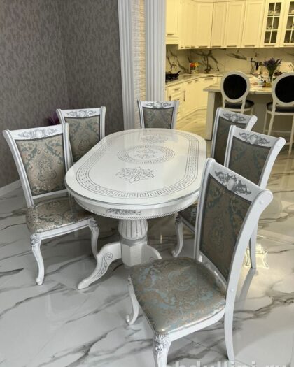 Обеденный стол и стулья 1️⃣2️⃣1️⃣ — купить в Дагестане — купить в Дагестане