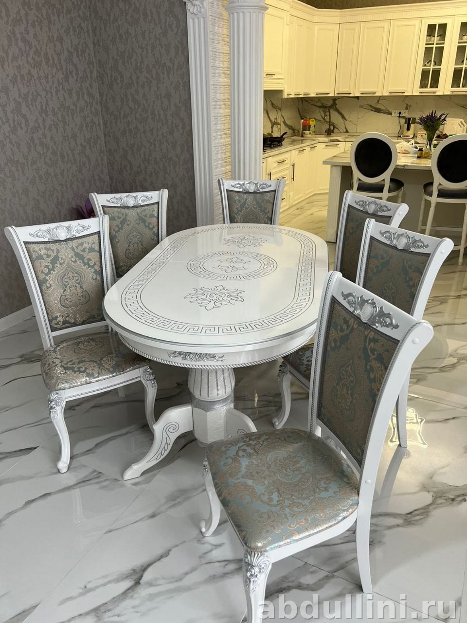 Обеденный стол и стулья 1️⃣2️⃣1️⃣ — купить в Дагестане — купить в Дагестане