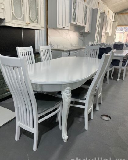 Стол раскладной 184 с 6 стульями — купить в Дагестане — купить в Дагестане