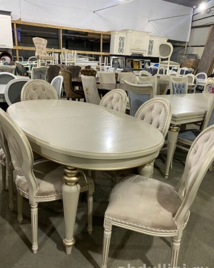 Купить обеденный стол 1️⃣8️⃣6️⃣ с 6 стульями в Дагестане — купить в Дагестане