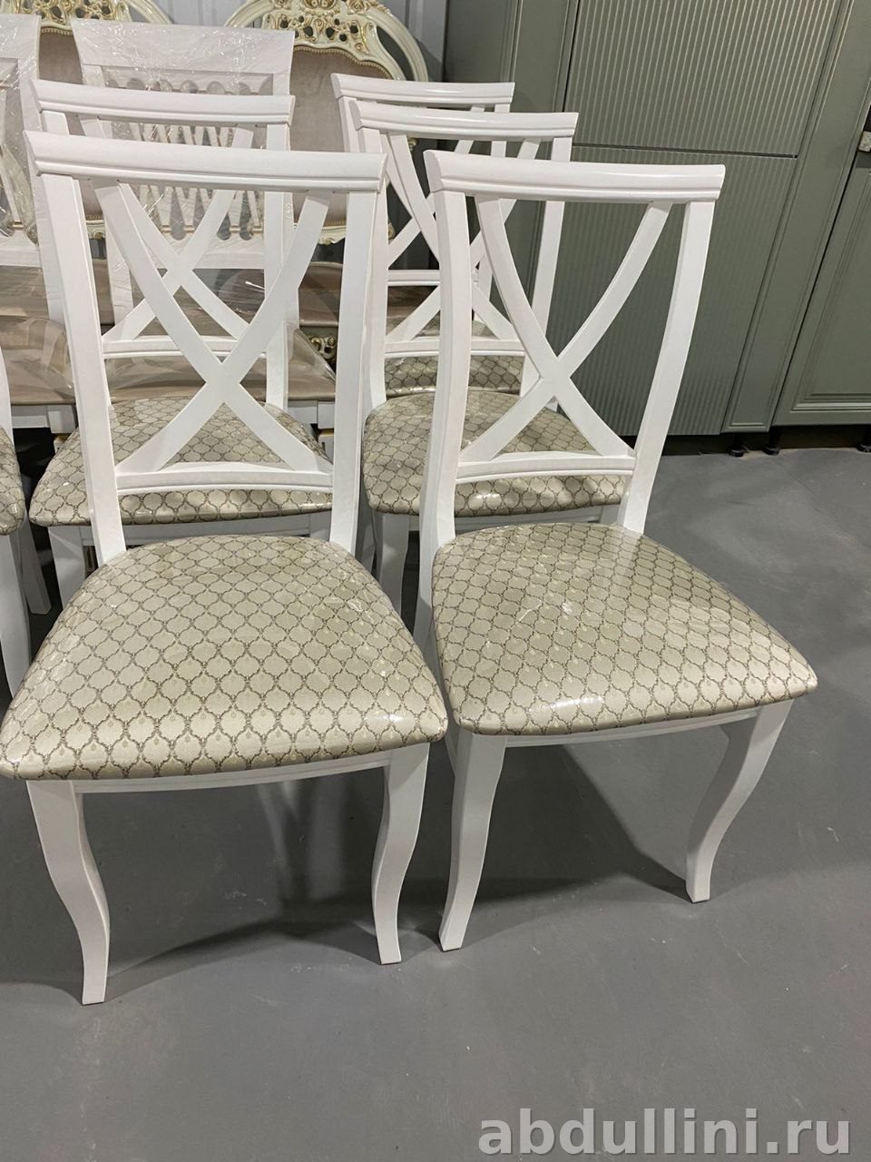 Стул 192 — белый с тканевой обивкой, купить в Дагестане — купить в Дагестане