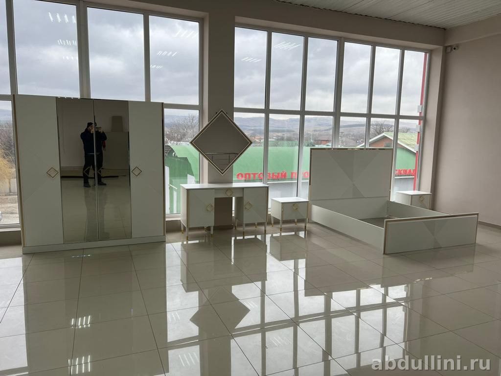 Мебельный комплект Afina в Дагестане — белый с золотом — купить в Дагестане — фото 1