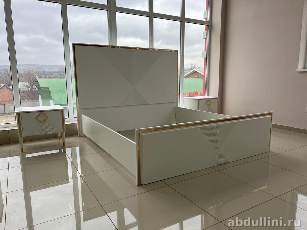 Мебельный комплект Afina в Дагестане — белый с золотом — купить в Дагестане — фото 2