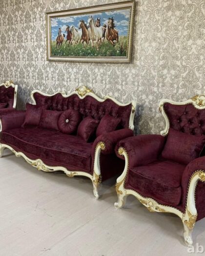 Диван и кресла в классическом стиле — купить в Дагестане (334) — купить в Дагестане — фото 1