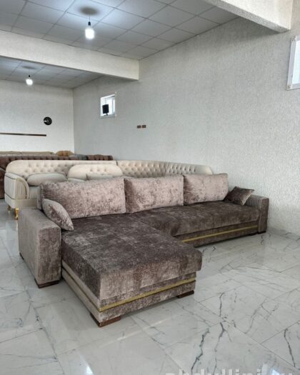 Угловой диван 383 с шезлонгом — купить в Дагестане — купить в Дагестане — фото 1