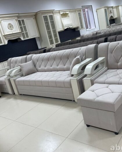 Диван 390 с креслом и пуфами — купить в Дагестане — купить в Дагестане — фото 1