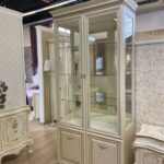 Витрина Берта 466 — жемчуг матовый, серебро патина цвет и комплектация — купить в Дагестане