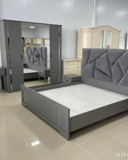 Спальня Бристоль 6️⃣4️⃣3️⃣ — мебель в сером цвете, купить в Дагестане — купить в Дагестане