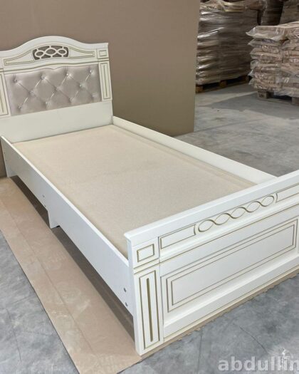 Кровать «Илона» бежевая 90/200 — купить в Дагестане Цена с матрасом — купить в Дагестане