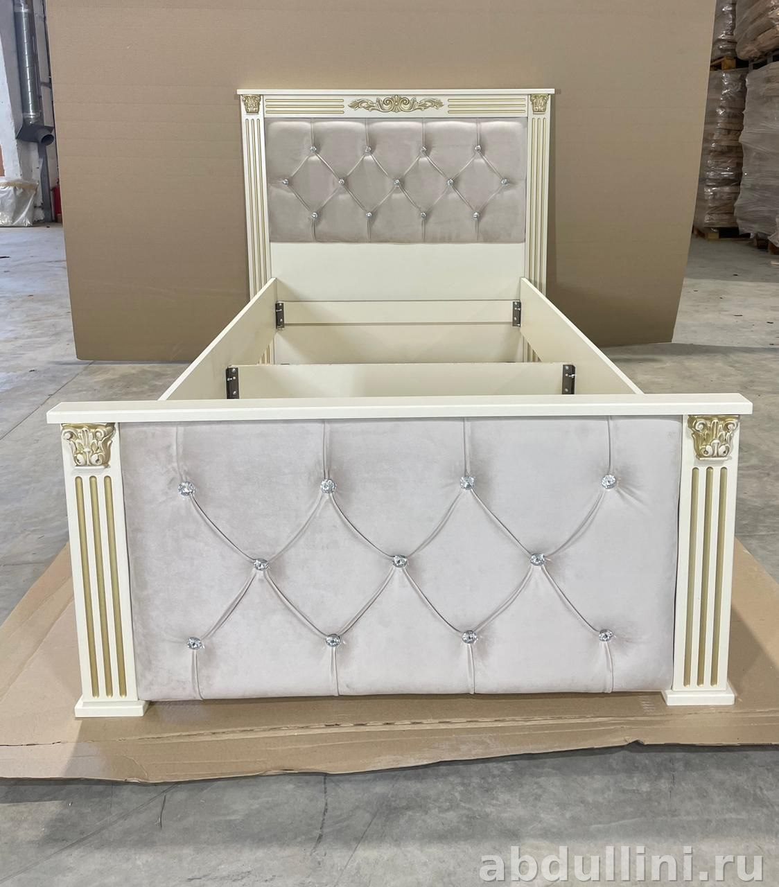 Кровать «Веста» бежевая 90×200 — купить в Дагестане — купить в Дагестане