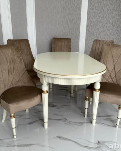 Обеденный стол и стулья 6️⃣5️⃣4️⃣ — купить в Дагестане — купить в Дагестане