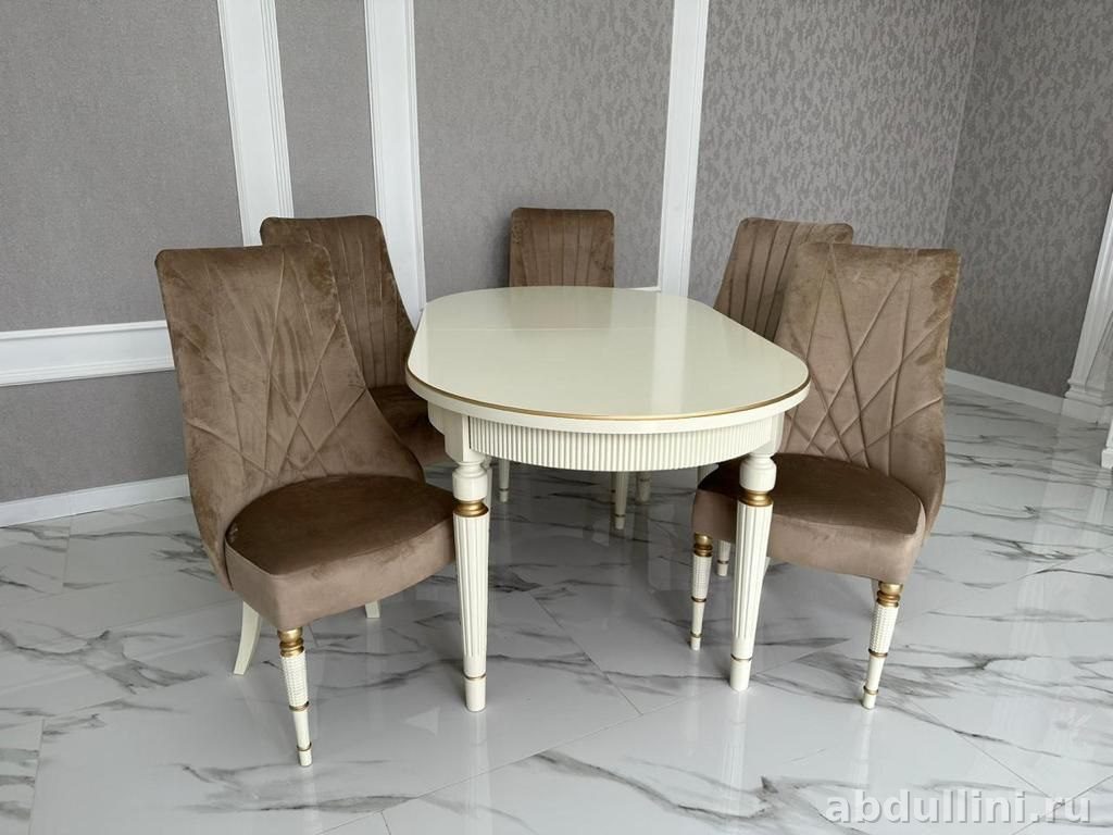 Обеденный стол и стулья 6️⃣5️⃣4️⃣ — купить в Дагестане — купить в Дагестане