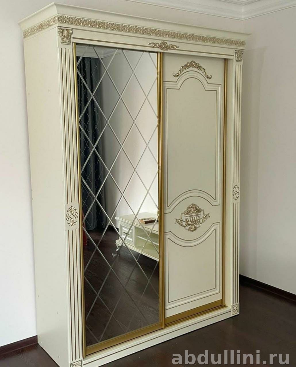 Шкаф-купе 721 в стиле неоклассика — купить в Дагестане — купить в Дагестане — фото 3