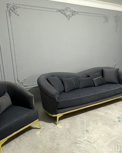 Диван 738 с 2 креслами в стиле неоклассика – купить в Дагестане 738 (модель) — купить в Дагестане — фото 1