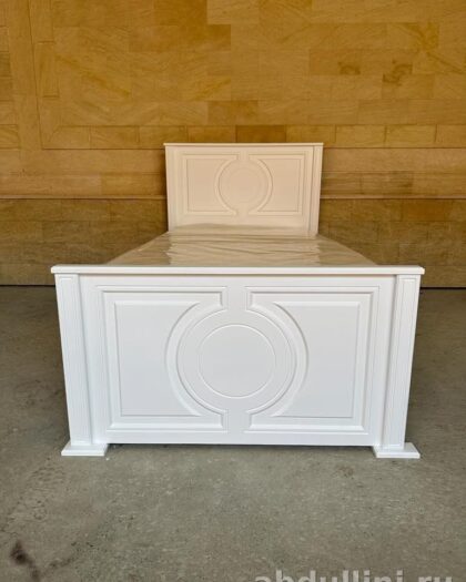 Кровать «Адель» белая с геометрическим узором — купить в Дагестане (геометрический узор) — купить в Дагестане