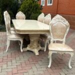 Комплект мебели Барокко с стульями Мини Шейх в Дагестане — купить в Дагестане — фото 1