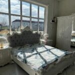 Спальня Эмили Люкс 6дв. — белый глянец с серебряной патиной — купить в Дагестане — фото 1