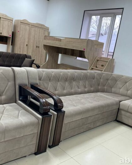 Угловой диван Маэстро 772 с креслом, капучино, Дагестан 772, капучино — купить в Дагестане