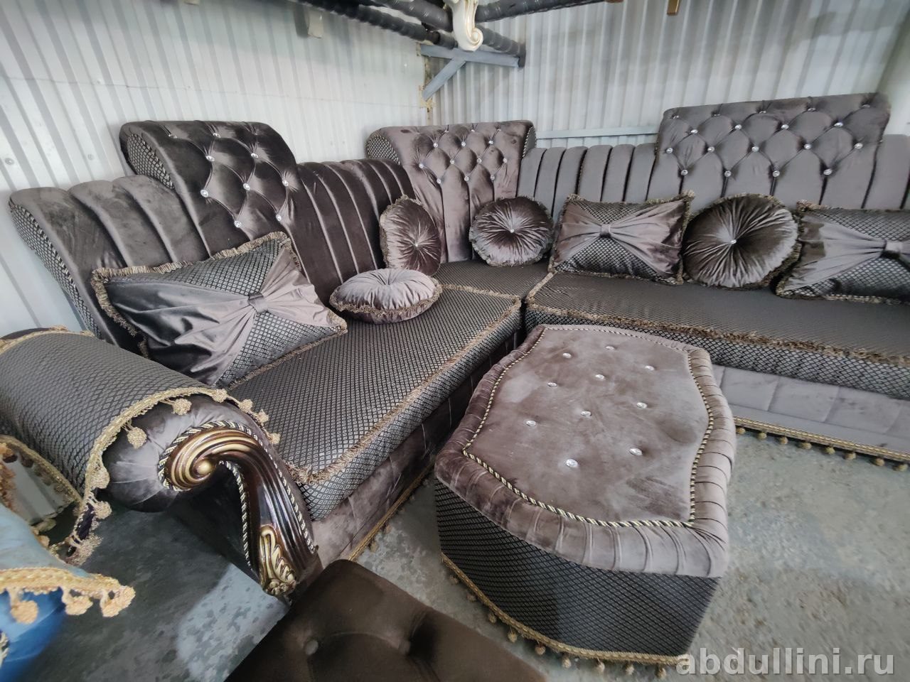 Угловой диван Афина с декором — купить в Дагестане — купить в Дагестане — фото 2