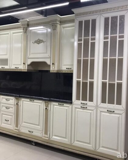 Кухня «Грация» в крем-глянце — мебель на заказ в Дагестане — купить в Дагестане