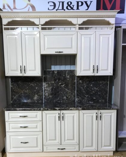 Кухня «Алиса» — кремовая мебель от производителя в Дагестане — купить в Дагестане