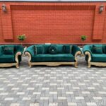 Купить мебель 8️⃣7️⃣8️⃣ в Дагестане — диван и кресла изумрудно-зеленые — купить в Дагестане — фото 1