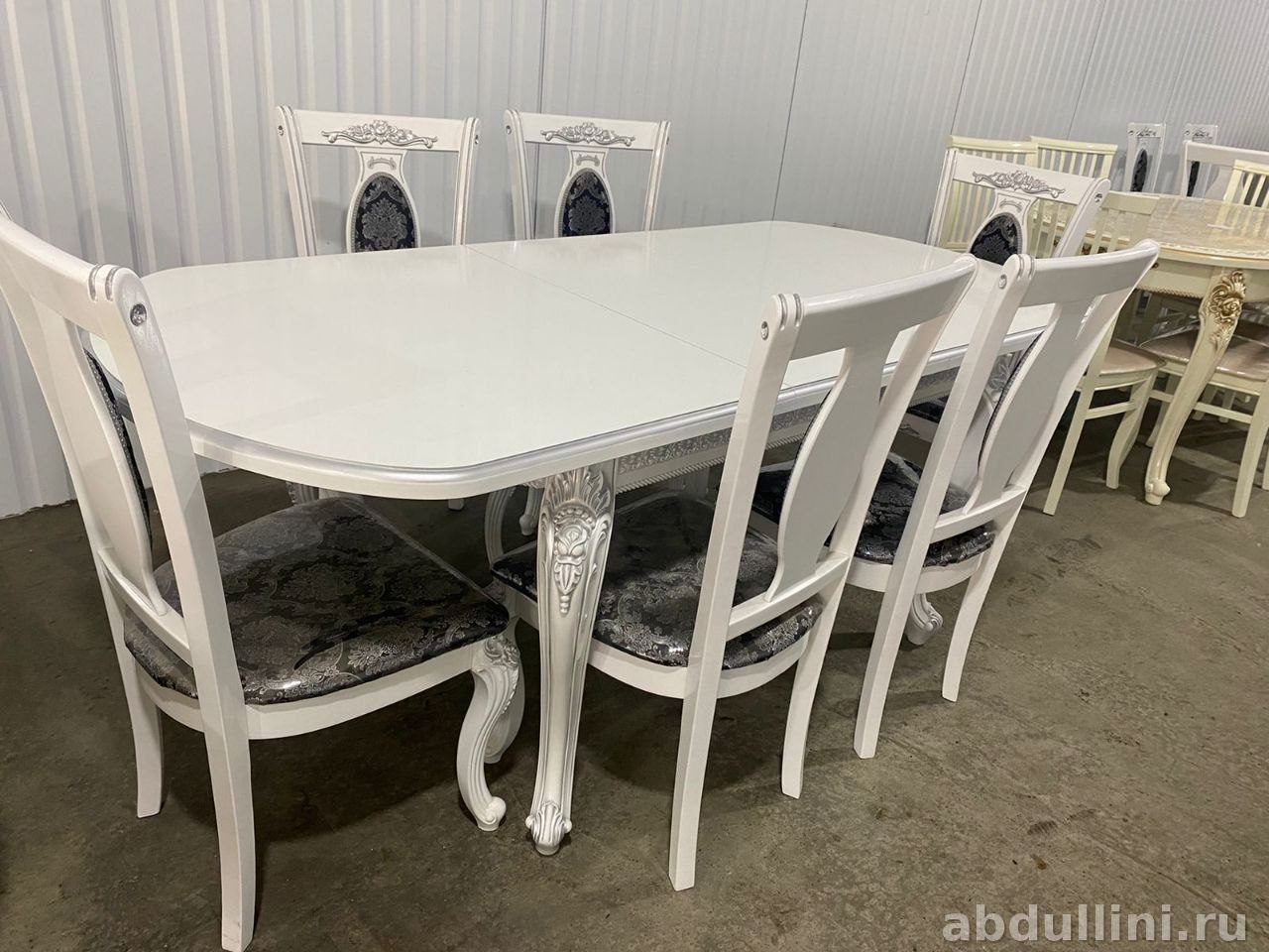 Купить раздвижной стол с 6 стульями в Дагестане — купить в Дагестане