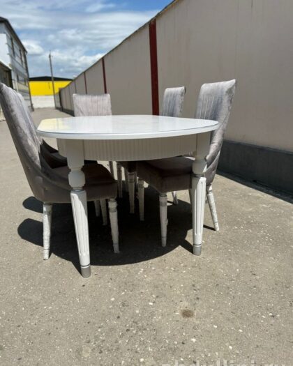 Раздвижной стол и стулья Сурен — купить в Дагестане (Сурен) — купить в Дагестане — фото 1