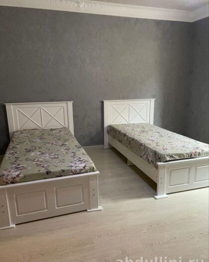 Кровать Амели белая, МДФ, купить в Дагестане (белый) — купить в Дагестане