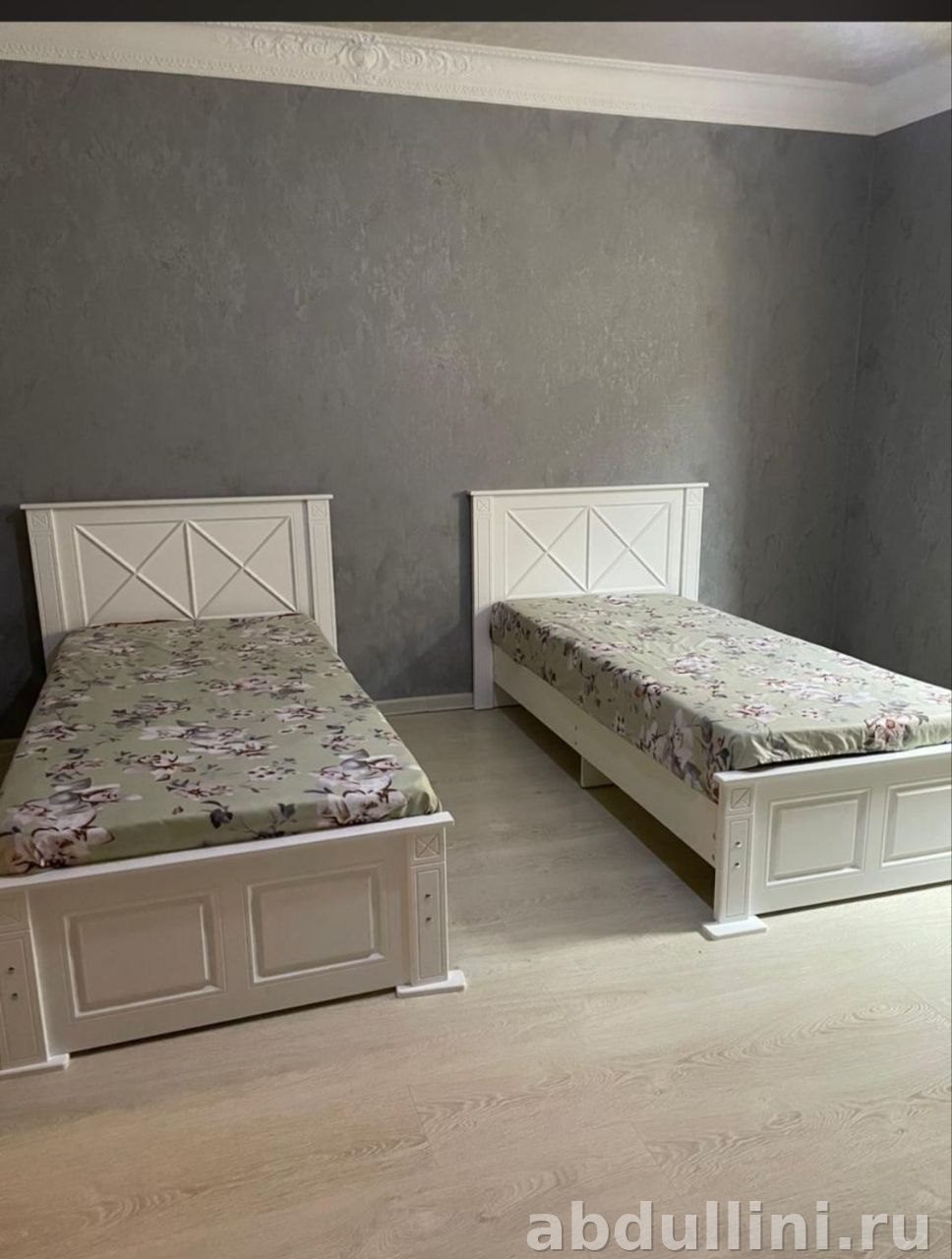 Кровать Амели белая, МДФ, купить в Дагестане (белый) — купить в Дагестане