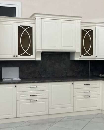 Кухонный гарнитур «Элегия» светлый крем — купить в Дагестане — купить в Дагестане