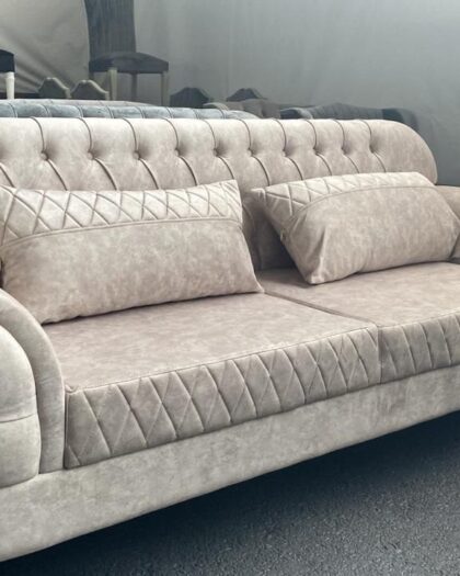 Комплект мягкой мебели 1️⃣1️⃣2️⃣2️⃣: диван и кресло в стиле неоклассика — купить в Дагестане