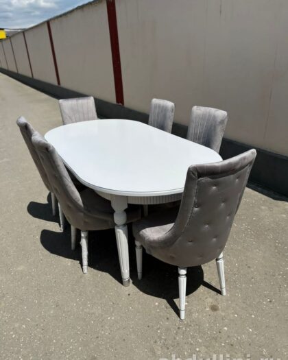 Обеденный стол 1131 с 6 стульями — купить в Дагестане (6 стульев) — купить в Дагестане