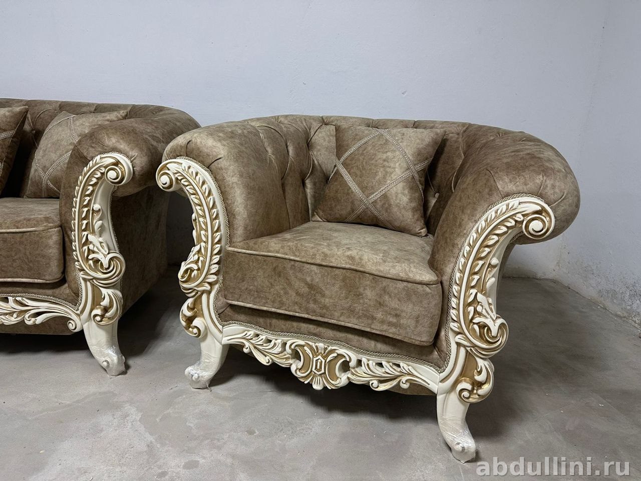 Комплект мягкой мебели 1️⃣1️⃣3️⃣7️⃣ с диваном и креслами в Дагестане — купить в Дагестане — фото 3