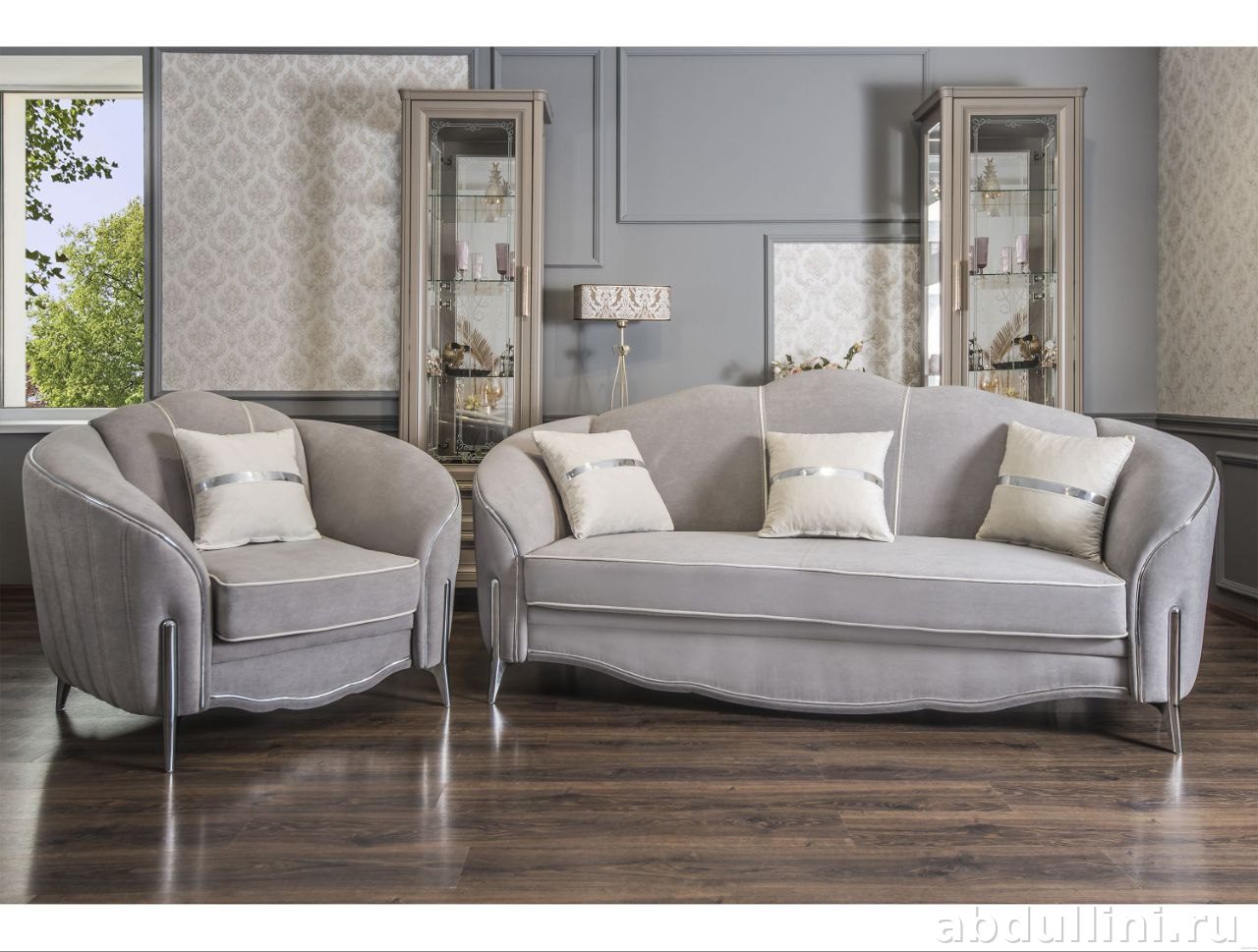 Комплект мебели Гравита: диван и кресло в Дагестане — купить в Дагестане — фото 1